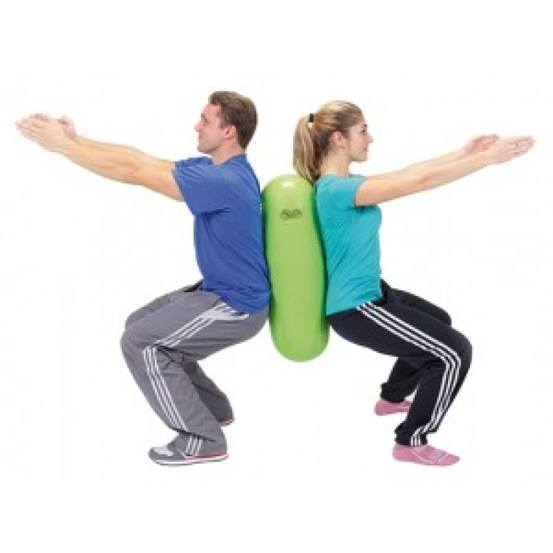 Rullo Pilates Gymnic Training 24x70 Cm Verde Lime – Per Equilibrio, Stretching E Core